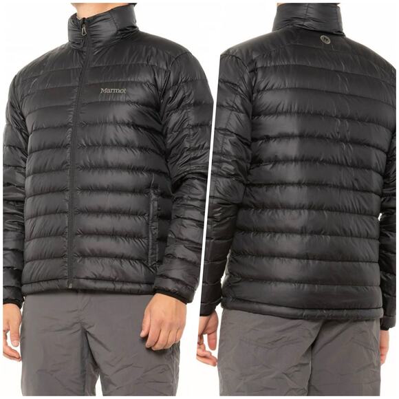 Marmot | Men | Azos Black 700 Duck Down Fill Winter Puffer Jacket | Size XL - Picture 15 of 15